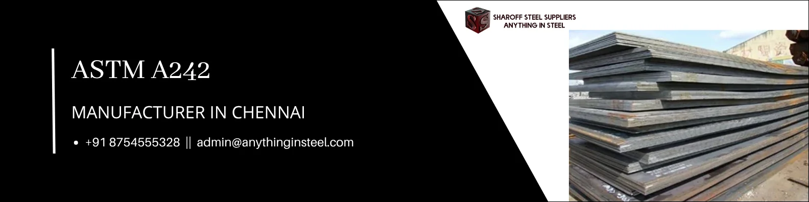 ASTM A242 Weathering Steel Suppliers Chennai