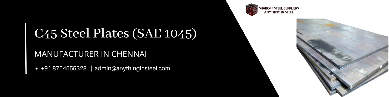 C45 Steel Plates (SAE 1045)