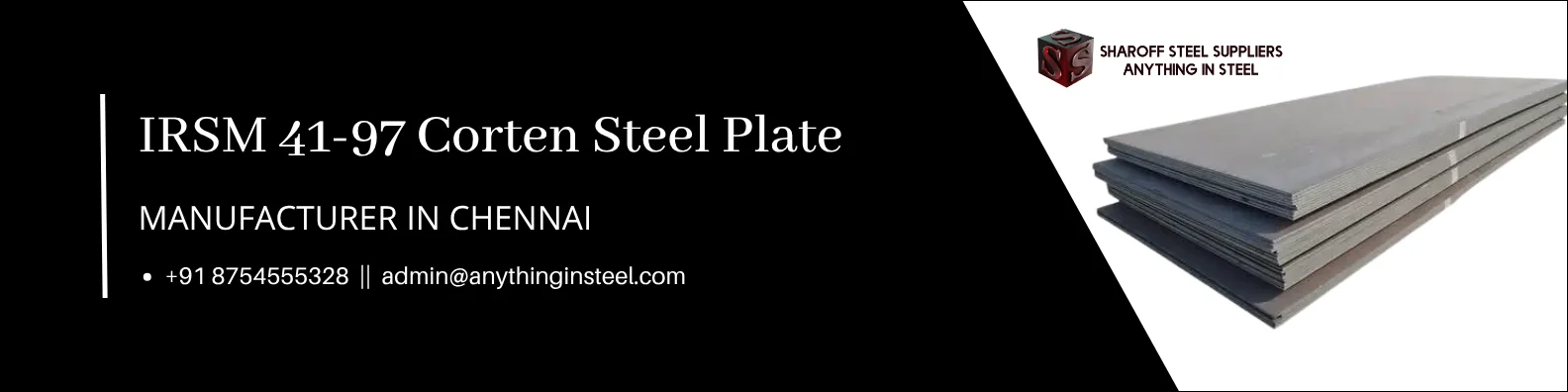 IRSM 41-97 Weathering Steel (Railway Grade)