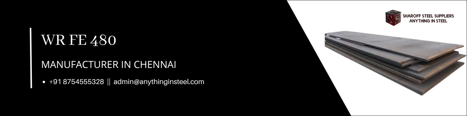 WR FE 480 Steel Suppliers Chennai